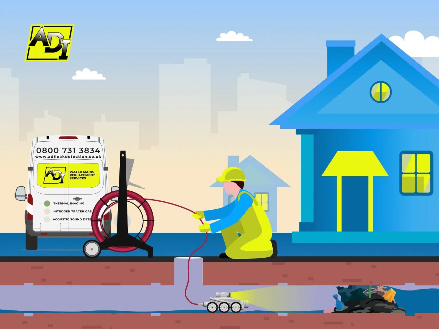 Drainage CCTV Surveys & Investigations Wakefield